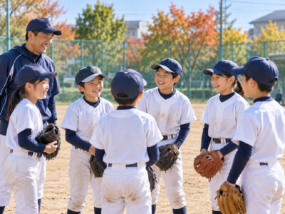 少年野球チームの無料体験会を開催します