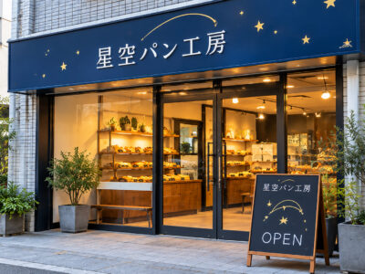 星見駅前に星空パン工房がオープン