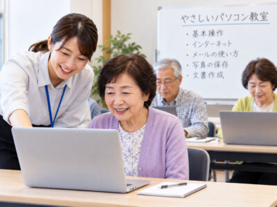 初心者向けパソコン教室を開催します