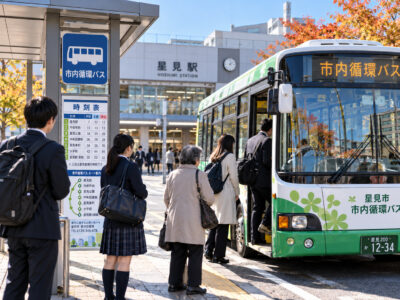 市内循環バスの運行時刻が変更します